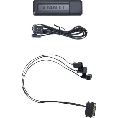 Controler ventilatoare wireless Lian Li RF-T-B - Negru Controler ventilatoare wireless Lian Li RF-T-B - Negru