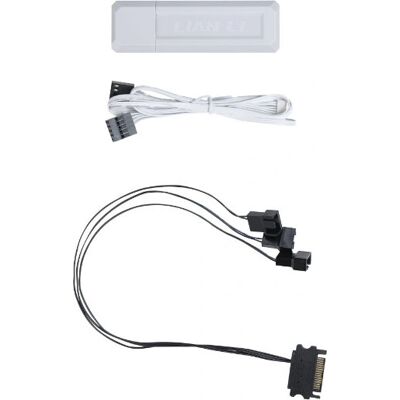 Lian Li RF-T-W Wit - Ventilatorenregeling Lian Li RF-T-W Wit - Ventilatorenregeling
