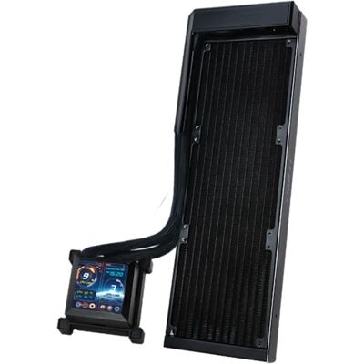 Lian Li HydroShift LCD 360 Fanless - Schwarz - CPU-Kühler Lian Li HydroShift LCD 360 Fanless - Schwarz - CPU-Kühler