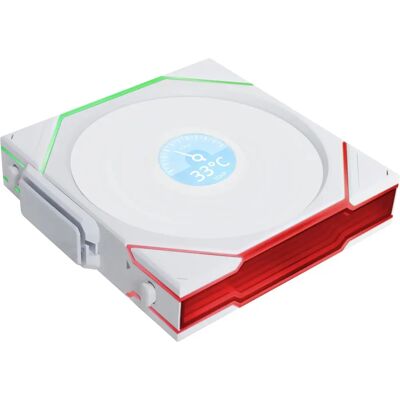 Ventilador inalámbrico LCD Lian Li 120mm - RGB y PWM - Elegante y silencioso Ventilador inalámbrico LCD Lian Li 120mm - RGB y PWM - Elegante y silencioso