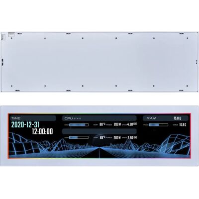 Lian Li SM088W Universal Display - White - Display Lian Li SM088W Universal Display - White - Display