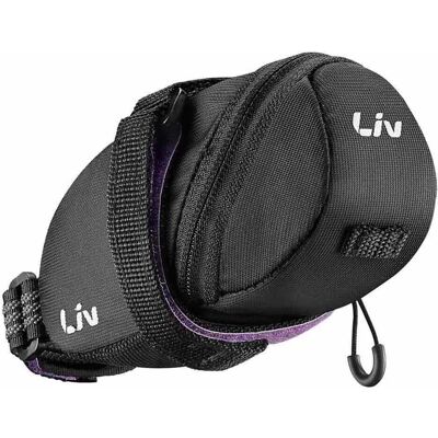 Liv Borsa Sella Impermeabile Borsa Sella Compatta per Bicicletta - Nera Liv Borsa Sella Impermeabile Borsa Sella Compatta per Bicicletta - Nera