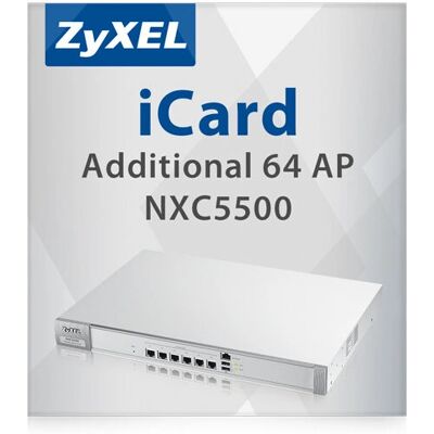 Zyxel NXC5500 Upgrade - Toegangspunt Licentie Zyxel NXC5500 Upgrade - Toegangspunt Licentie