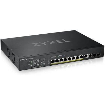 Zyxel XS1930-12HP-ZZ0101F Netwerkswitch - Managed L3 10G Ethernet - PoE - Zwart Zyxel XS1930-12HP-ZZ0101F Netwerkswitch - Managed L3 10G Ethernet - PoE - Zwart