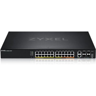 Zyxel XGS2220-30HP Managed L3 Gigabit Ethernet Switch - Zwart Zyxel XGS2220-30HP Managed L3 Gigabit Ethernet Switch - Zwart