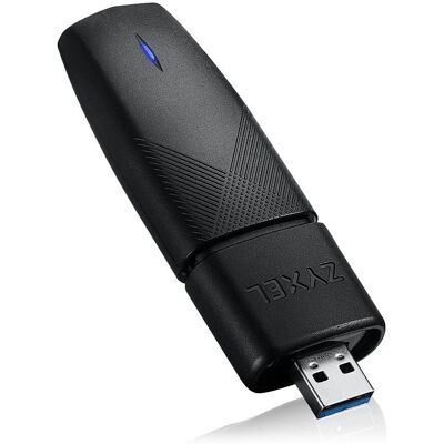 Adaptateur USB WiFi 6 Dual Band Zyxel - 1800 Mbit/s - Intérieur - Publicité Adaptateur USB WiFi 6 Dual Band Zyxel - 1800 Mbit/s - Intérieur - Publicité