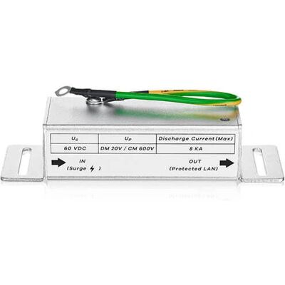 Zyxel SURGEPRO-GE-ZZ0101F Ethernet-Überspannungsschutz - 2 RJ-45, 60 VDC, Industrie Zyxel SURGEPRO-GE-ZZ0101F Ethernet-Überspannungsschutz - 2 RJ-45, 60 VDC, Industrie