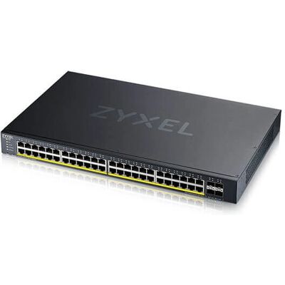 Switch Gigabit géré Zyxel XGS1935-52HP - 48 ports - PoE - L2/L3 - Publicité Switch Gigabit géré Zyxel XGS1935-52HP - 48 ports - PoE - L2/L3 - Publicité