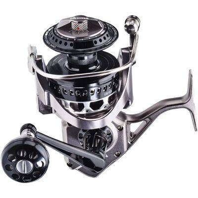 Mulinello Spinning Okuma MK-10000L Argento - Attrezzatura da Pesca Offshore Mulinello Spinning Okuma MK-10000L Argento - Attrezzatura da Pesca Offshore