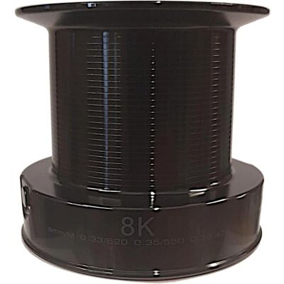 Bobine de rechange Okuma 8k - Noire Durable - Accessoire de pêche - Publicité Bobine de rechange Okuma 8k - Noire Durable - Accessoire de pêche - Publicité