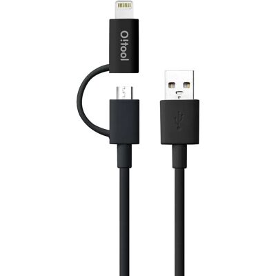 Ozaki OT227BK USB-kábel - 1m Fekete - USB 2.0 Ozaki OT227BK USB-kábel - 1m Fekete - USB 2.0