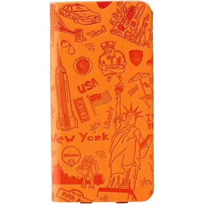 OZAKI - O!coat Travel - Narancs - iPhone 6 - Folio tok OZAKI - O!coat Travel - Narancs - iPhone 6 - Folio tok