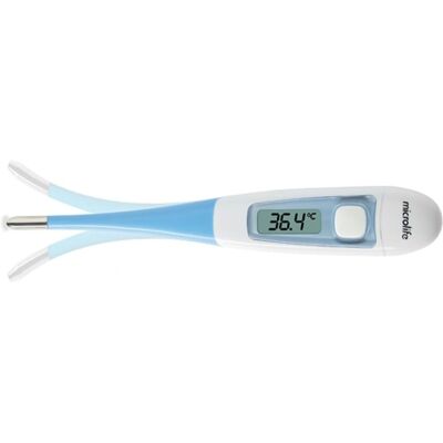 Termometro Digitale Microlife MT400 - Sonda Flessibile - Display Retroilluminato - Allarme Febbre - Senza Mercurio - Spegnimento Automatico Termometro Digitale Microlife MT400 - Sonda Flessibile - Display Retroilluminato - Allarme Febbre - Senza Mercurio - Spegnimento Automatico