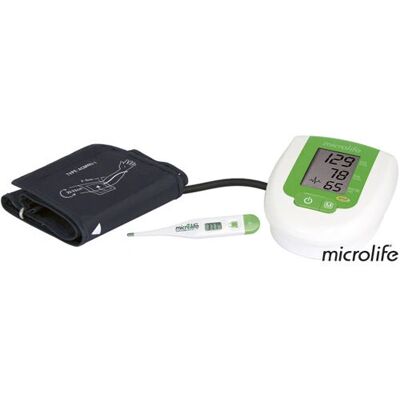 Microlife BP 3AG1 + MT 3001 Automatický zápěstní tlakoměr a teploměr Microlife BP 3AG1 + MT 3001 Automatický zápěstní tlakoměr a teploměr