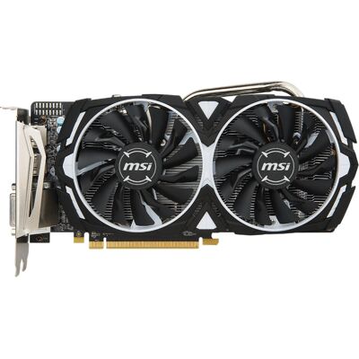 MSI Radeon RX 570 Armor 8G OC - Leiser Betrieb - VR Ready - Grafikkarte MSI Radeon RX 570 Armor 8G OC - Leiser Betrieb - VR Ready - Grafikkarte