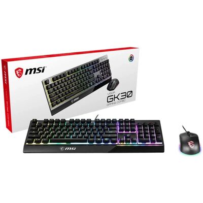 MSI Vigor GK30 Teclado y Ratón Retroiluminados - Teclado y Ratón MSI Vigor GK30 Teclado y Ratón Retroiluminados - Teclado y Ratón