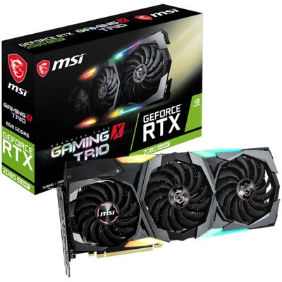 MSI GeForce RTX 2080 Super Gaming X Trio - RTX 2080 SUPER grafikkort MSI GeForce RTX 2080 Super Gaming X Trio - RTX 2080 SUPER grafikkort