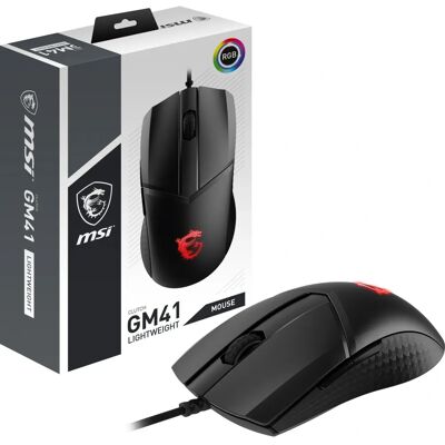 Souris MSI Clutch GM41 Léger - Optique Gaming - 16000 DPI - Publicité Souris MSI Clutch GM41 Léger - Optique Gaming - 16000 DPI - Publicité