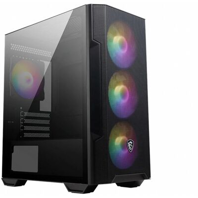 MSI MAG FORGE M100R - Gabinete Micro ATX com Vidro Temperado & ARGB MSI MAG FORGE M100R - Gabinete Micro ATX com Vidro Temperado & ARGB