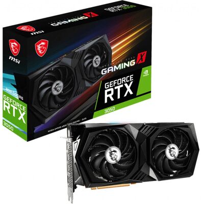 MSI GeForce RTX 3050 Gaming X 8G - Játékkártya MSI GeForce RTX 3050 Gaming X 8G - Játékkártya