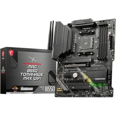 Placa-mãe MSI MAG B550 TOMAHAWK MAX WIFI - AMD, ATX, Socket AM4 Placa-mãe MSI MAG B550 TOMAHAWK MAX WIFI - AMD, ATX, Socket AM4
