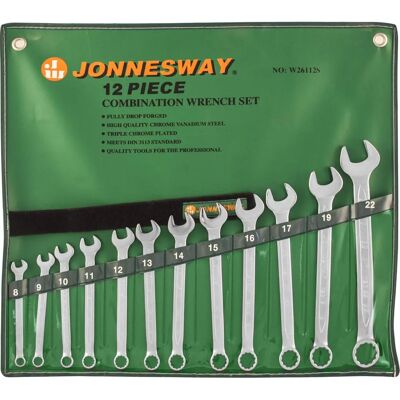 Jonnesway W26112S Zestaw 12 sztuk - 8-22mm Jonnesway W26112S Zestaw 12 sztuk - 8-22mm