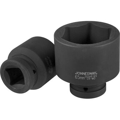JONNESWAY S03A8175 Udarowa nasadka - 75mm, 1" napęd, sześciokątna JONNESWAY S03A8175 Udarowa nasadka - 75mm, 1" napęd, sześciokątna