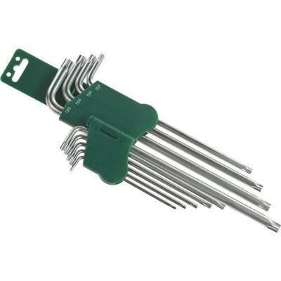 Jonnesway H16109S - Zestaw długich kluczy Torx - 9 szt. Jonnesway H16109S - Zestaw długich kluczy Torx - 9 szt.