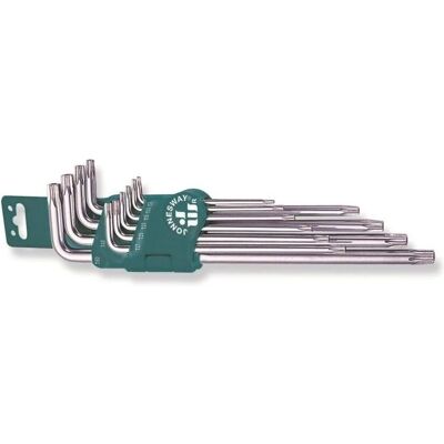 Zestaw kluczy Torx Jonnesway - Długie T9-T50 - 10 szt. Zestaw kluczy Torx Jonnesway - Długie T9-T50 - 10 szt.