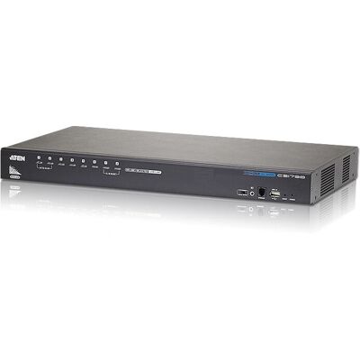 ATEN CS1798 KVM váltó - 8 port - Rack-be szerelhető - Fekete ATEN CS1798 KVM váltó - 8 port - Rack-be szerelhető - Fekete