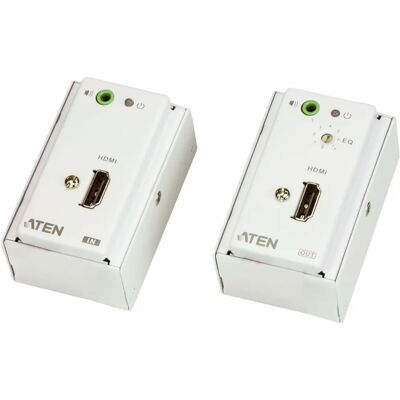 Aten VE807 AV-Verlängerung - Weiß - Video/Audio bis 60m Aten VE807 AV-Verlängerung - Weiß - Video/Audio bis 60m