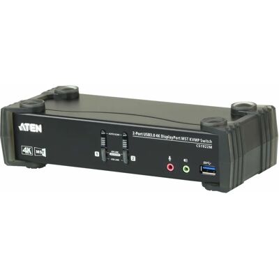 Aten CS1922M 4K DisplayPort MST KVM Switch - 2 Portit Aten CS1922M 4K DisplayPort MST KVM Switch - 2 Portit