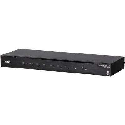 Switch HDMI 8-Port 4K ATEN - Montagem em rack - Troca automática & instantânea Switch HDMI 8-Port 4K ATEN - Montagem em rack - Troca automática & instantânea