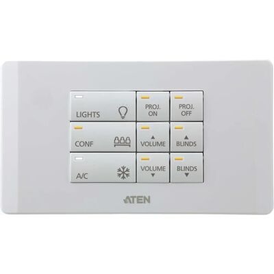 ATEN VK112EU Controlemogelijkheid - 12 Knoppen, Wit, Ethernet ATEN VK112EU Controlemogelijkheid - 12 Knoppen, Wit, Ethernet