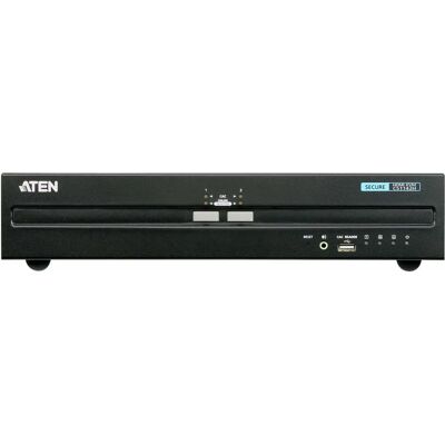 Commutateur KVM ATEN CS1142H Noir avec HDMI USB PS/2 audio - Double HDMI sécurisé 2 ports Commutateur KVM ATEN CS1142H Noir avec HDMI USB PS/2 audio - Double HDMI sécurisé 2 ports