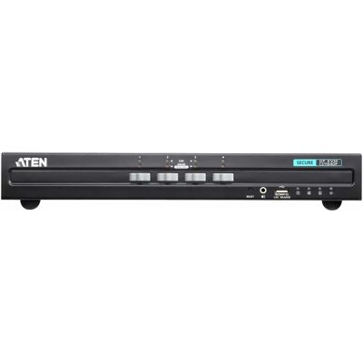 Commutateur KVM DisplayPort Sûr Aten CS1184DP - 4 Ports - Noir Commutateur KVM DisplayPort Sûr Aten CS1184DP - 4 Ports - Noir