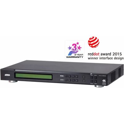 Interruttore matrice HDMI 4K Aten VM0404HB - Nero Interruttore matrice HDMI 4K Aten VM0404HB - Nero