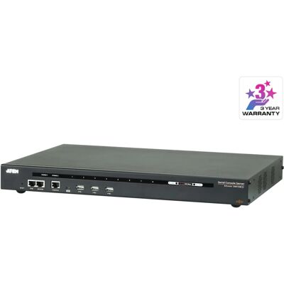 ATEN SN0108CO-AX-G Console Server - 8 Serial Ports, Dual Power & LAN ATEN SN0108CO-AX-G Console Server - 8 Serial Ports, Dual Power & LAN