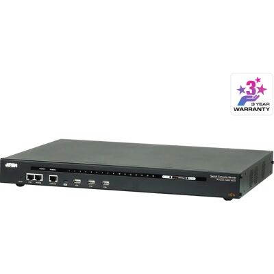 Serveur console ATEN SN0116CO-AX-G à double alimentation - RJ-45/Mini-USB - Publicité Serveur console ATEN SN0116CO-AX-G à double alimentation - RJ-45/Mini-USB - Publicité