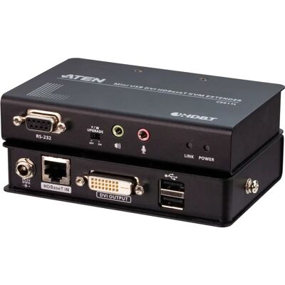 Extenseur KVM ATEN CE611 - Supporte HDBaseT jusqu'à 100m Extenseur KVM ATEN CE611 - Supporte HDBaseT jusqu'à 100m