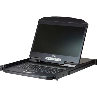 Aten CL3116NX Rackmontage LCD KVM Switch - 16 Ports - Schwarz Aten CL3116NX Rackmontage LCD KVM Switch - 16 Ports - Schwarz