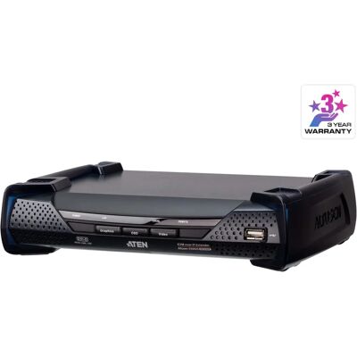 Aten KE6920R - Dual Link IP KVM-Empfänger, DVI, USB, Audio Aten KE6920R - Dual Link IP KVM-Empfänger, DVI, USB, Audio