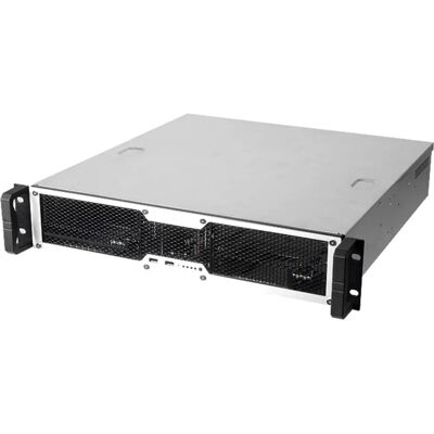 Chenbro RM24100-L - 2U Rackmonteret ATX-kabinet - Sølv/Sort - Server/Router Chenbro RM24100-L - 2U Rackmonteret ATX-kabinet - Sølv/Sort - Server/Router
