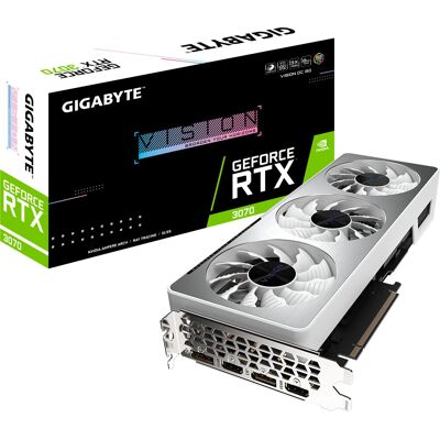 GIGABYTE GeForce RTX 3070 VISION OC 8G - Tarjeta Gráfica GIGABYTE GeForce RTX 3070 VISION OC 8G - Tarjeta Gráfica