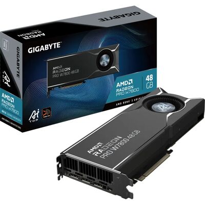 GIGABYTE Radeon PRO W7800 AI TOP 48G AMD - Grafikkort GIGABYTE Radeon PRO W7800 AI TOP 48G AMD - Grafikkort