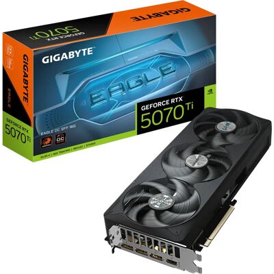 GIGABYTE - GeForce RTX 5070 Ti Eagle OC - 16GB - 256-bit - Graphics Card GIGABYTE - GeForce RTX 5070 Ti Eagle OC - 16GB - 256-bit - Graphics Card