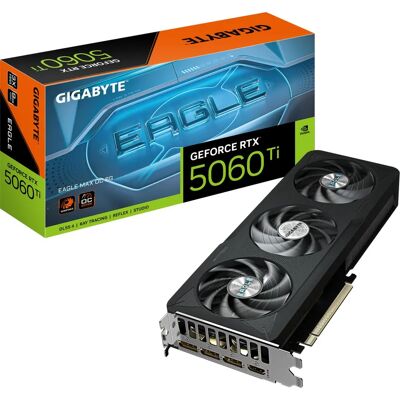 GIGABYTE GeForce RTX 5060 Ti EAGLE MAX OC - Tarjeta gráfica GIGABYTE GeForce RTX 5060 Ti EAGLE MAX OC - Tarjeta gráfica