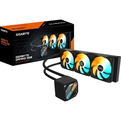 Υγρή ψύξη Gigabyte Gaming 360 - Συμβατότητα με πολλαπλές υποδοχές - Μαύρο Υγρή ψύξη Gigabyte Gaming 360 - Συμβατότητα με πολλαπλές υποδοχές - Μαύρο