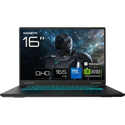 Gigabyte Gaming A16 Pro - Core i7 - 16" Quad HD+ - 32GB RAM - 1TB SSD - RTX 5080 - Wi-Fi 6E - Windows 11 - Zwart Gigabyte Gaming A16 Pro - Core i7 - 16" Quad HD+ - 32GB RAM - 1TB SSD - RTX 5080 - Wi-Fi 6E - Windows 11 - Zwart