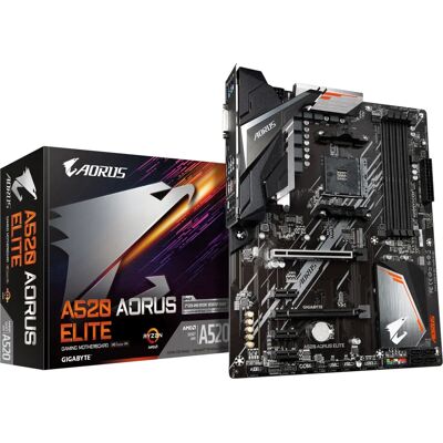 Gigabyte A520 Aorus Elite - Scheda madre - ATX - Socket AM4 Gigabyte A520 Aorus Elite - Scheda madre - ATX - Socket AM4